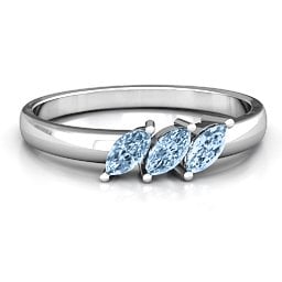 Grand Marquise Trio Ring