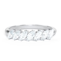 7 Stone Marquise Ring