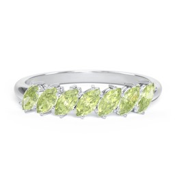 7 Stone Marquise Ring