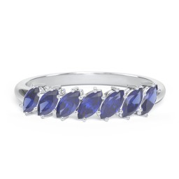 7 Stone Marquise Ring