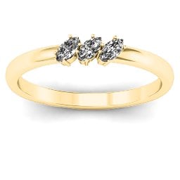 Petit Marquise Trio Ring