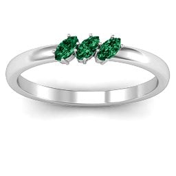 Petit Marquise Trio Ring