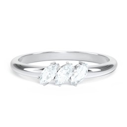 Petit Marquise Trio Ring