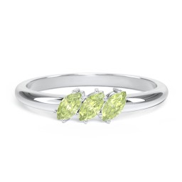 Petit Marquise Trio Ring