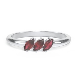 Petit Marquise Trio Ring