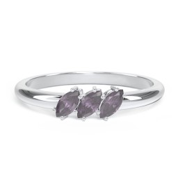 Petit Marquise Trio Ring