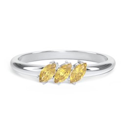 Petit Marquise Trio Ring
