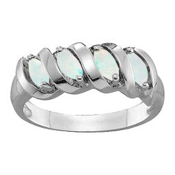 2-6 Marquise Spiral Ring