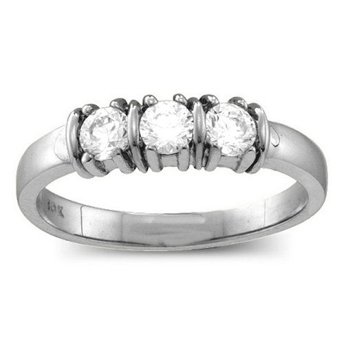 Classic Separated 2-5 Stones Ring