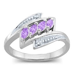 2-6 Marquise and Accents Ring