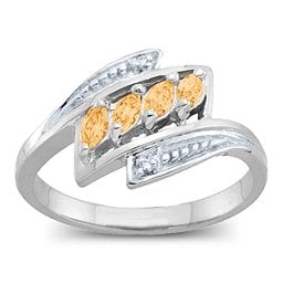 2-6 Marquise and Accents Ring