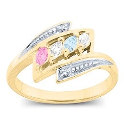 2-6 Marquise and Accents Ring
