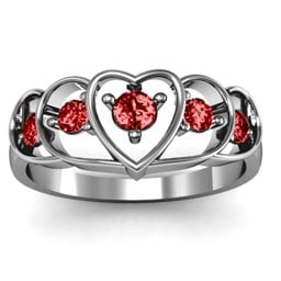 Heart Collage Ring