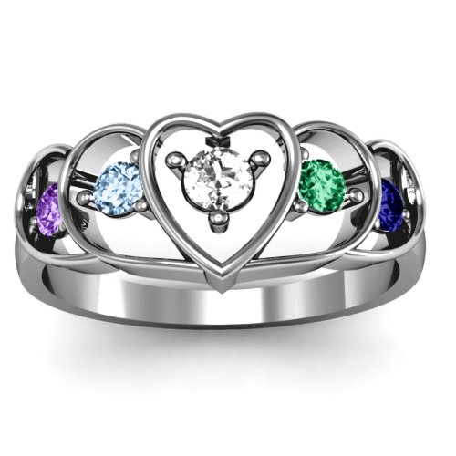 Heart Collage Ring