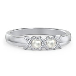 Hugs & Kisses XOXO Ring with 2-5 Stones