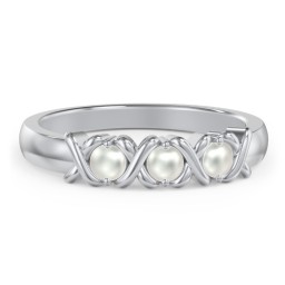 Hugs & Kisses XOXO Ring with 2-5 Stones