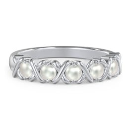 Hugs & Kisses XOXO Ring with 2-5 Stones