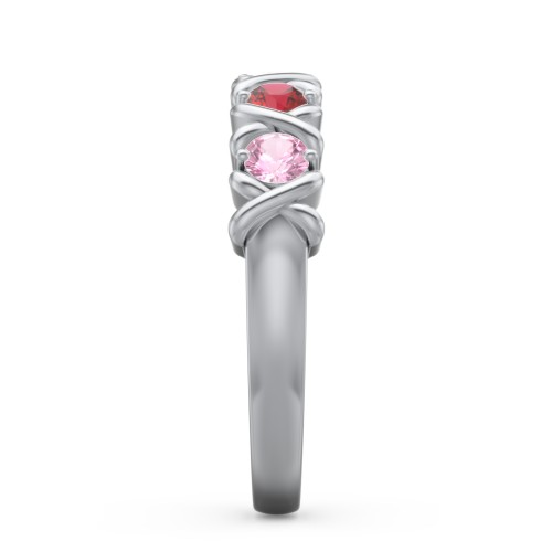 Hugs & Kisses XOXO Ring with 2-5 Stones
