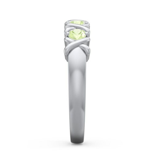 Hugs & Kisses XOXO Ring with 2-5 Stones