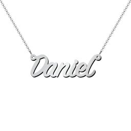 Personalized Name Necklace Layering Set with Paper Clip Chain