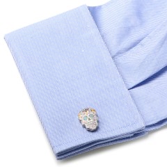 Day of the Dead Skull Cufflinks