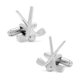 Golf Clubs Cufflinks in