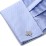 Silver Texas Cufflinks