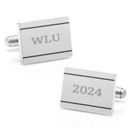 Engravable Etched Frame Cufflinks