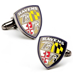 NFL- Baltimore Ravens Cufflinks in