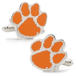 NCAA- Clemson University Tigers Cufflinks