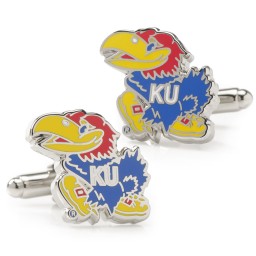 NCAA- University of Kansas Jayhawks Cufflinks in