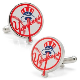 MLB- Yankees Baseball Cufflinks in
