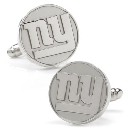 NFL- NY Giants Silver Edition Cufflinks in