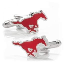 NCAA- SMU Mustangs Cufflinks in