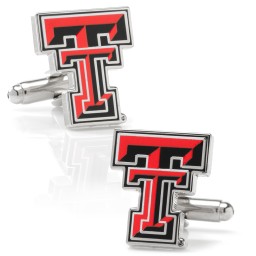 NCAA- Texas Tech University Red Raiders Cufflinks in