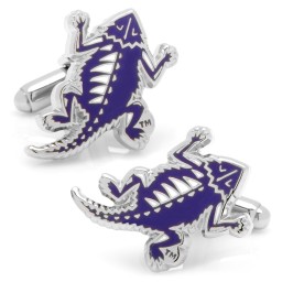 NCAA- Vintage TCU Horned Frog Cufflinks in
