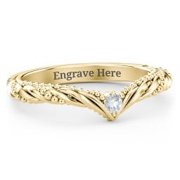 The Rita Diamond Wedding Band