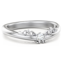 The Sophia Diamond Wedding Band