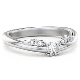 The Sophia Diamond Wedding Band