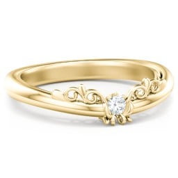The Sophia Diamond Wedding Band