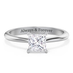 Classic Solitaire Engagement Ring