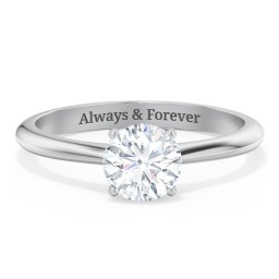 Classic Solitaire Engagement Ring