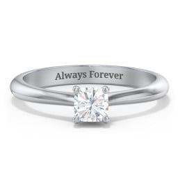 Classic Solitaire Engagement Ring