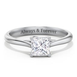 Classic Solitaire Engagement Ring