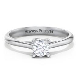 Classic Solitaire Engagement Ring
