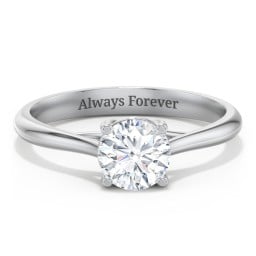 Classic Solitaire Engagement Ring