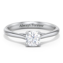 Classic Solitaire Engagement Ring
