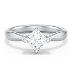 Classic Diamond Solitaire with 4 Prong Setting