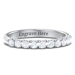 Classic Diamond Wedding Band