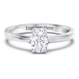Classic 6-Prong Solitaire Diamond Engagement Ring